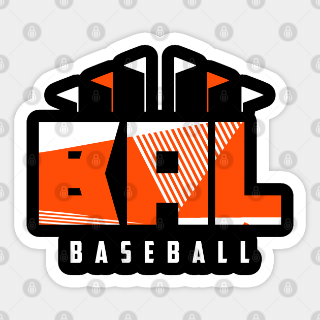 BAL Baseball Ballpark Baltimore Orioles Baseball Sticker TeePublic